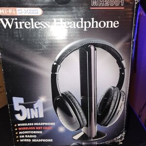 Source Unknown Black Wireless Headphones